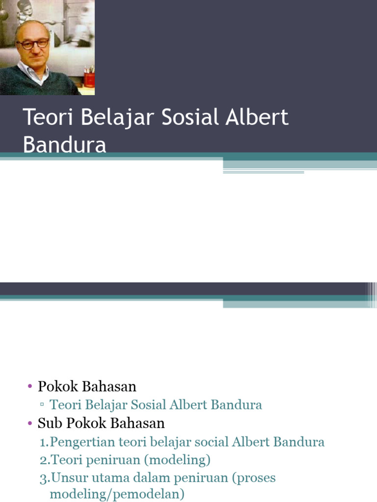 Teori belajar sosial albert bandura pdf