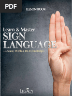 LMSign Lesson Book