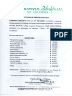 Certificado de Gastos Exequiales