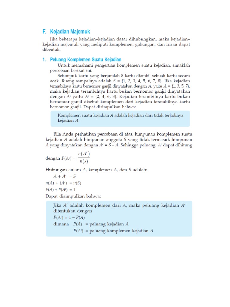 2f Kejadian Majemuk