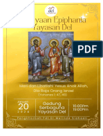 Tata Ibadah Epiphania 2024, Baru