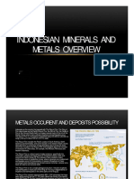 Indinesian Minerals and Metals OVERVIEW