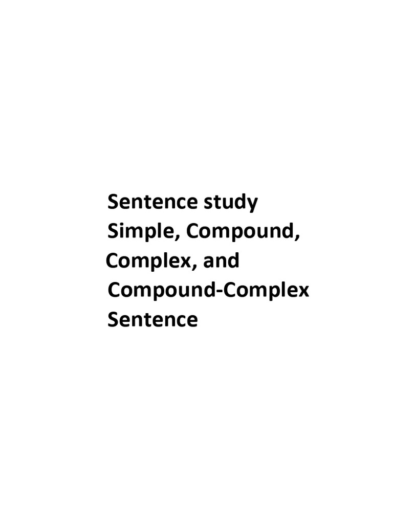 Sentence Study | PDF | Adverb | Adjective