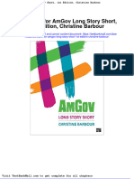 Full Download Test Bank For Amgov Long Story Short 1st Edition Christine Barbour PDF Full Chapter