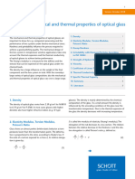 TIE31-Mechanical and Thermal Properties of Optical Glass