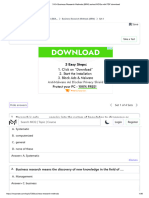 310+ Business Research Methods (BRM) solved MCQs with PDF download