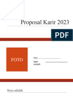 Format Presentassi Proposal Karir 2023