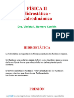 FÍSICA II - Hidrostática