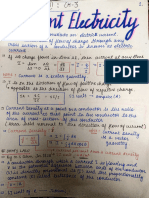 Physics CH 3 Current Electricity