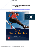 Full Download Test Bank For Basic Biomechanics 8th Edition PDF Full Chapter