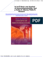 Full Download Test Bank For Basic and Applied Concepts of Immunohematology 2nd Edition by Kathy D Blaney Paula R Howard PDF Full Chapter