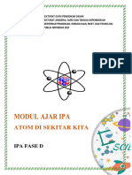 Modul Ajar Ilmu Pengetahuan Alam (IPA) - Atom Di Sekitar Kita - Fase D
