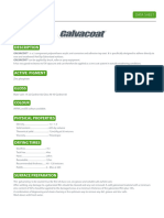 Galvacoat Data Sheet