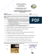 Ikatlong Markahang Pagsusulit Sa EPP 5-Industrial Arts (Sining Pang-Industriya) S.Y. 2019-2020