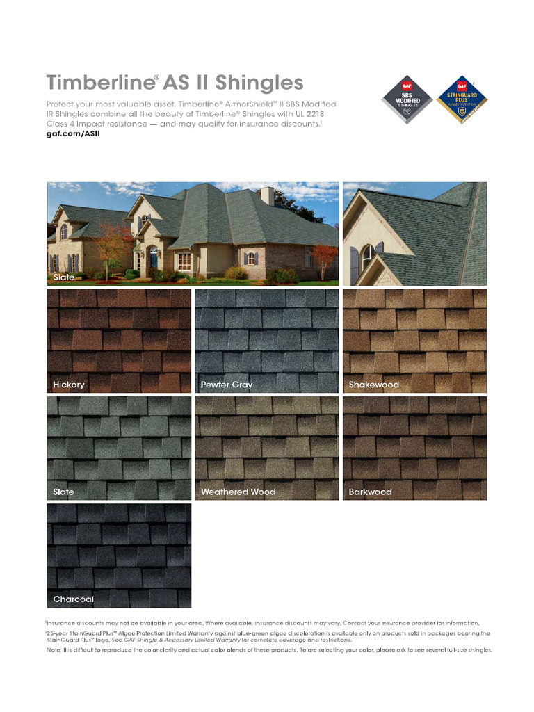 Brochure timberline as ii pdf