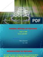 Introduction To Teaching by Ahmed