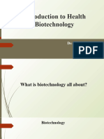 1 Introduction to Health Biotechnology