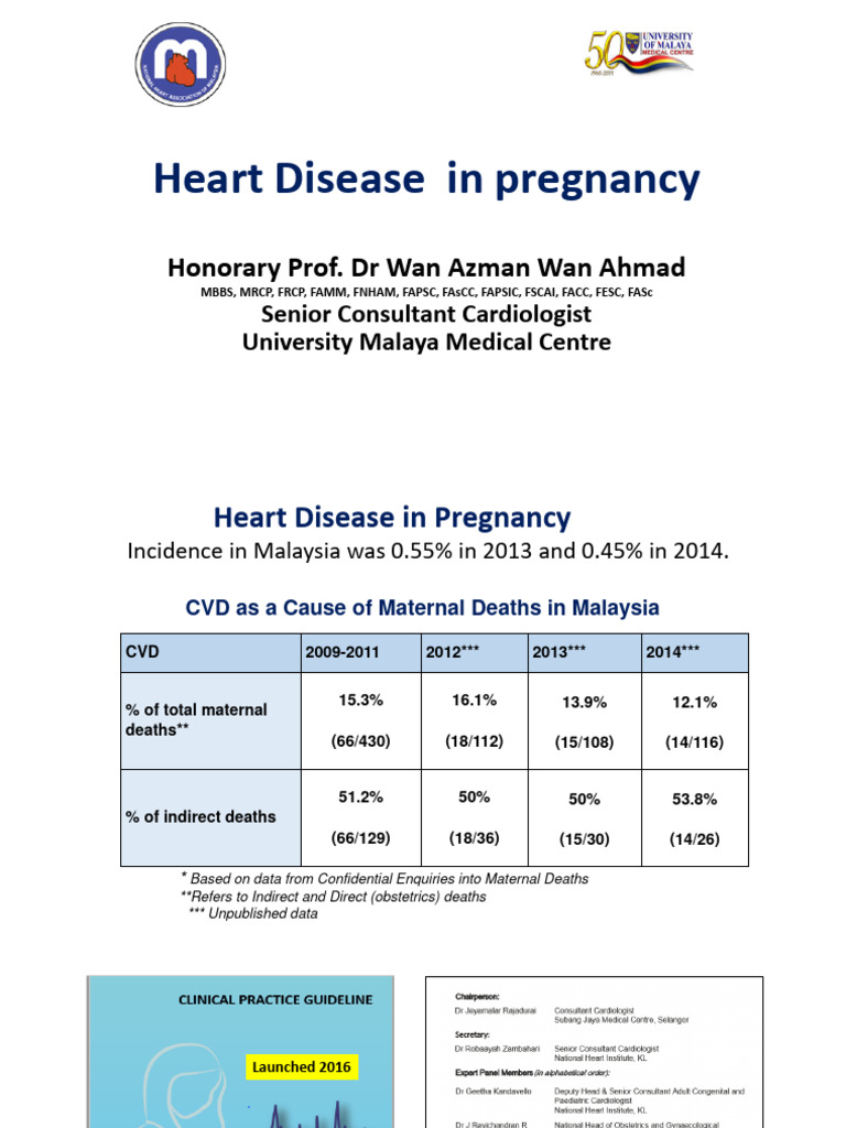 Heart Disease in Pregnancy | PDF | Heart | Internal Medicine