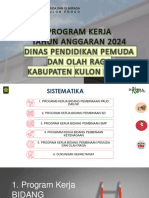 Program Kerja Dindikpora 2024