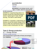 8.1 - Energy Sources