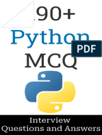 190+ Python Interview Questions and Answers