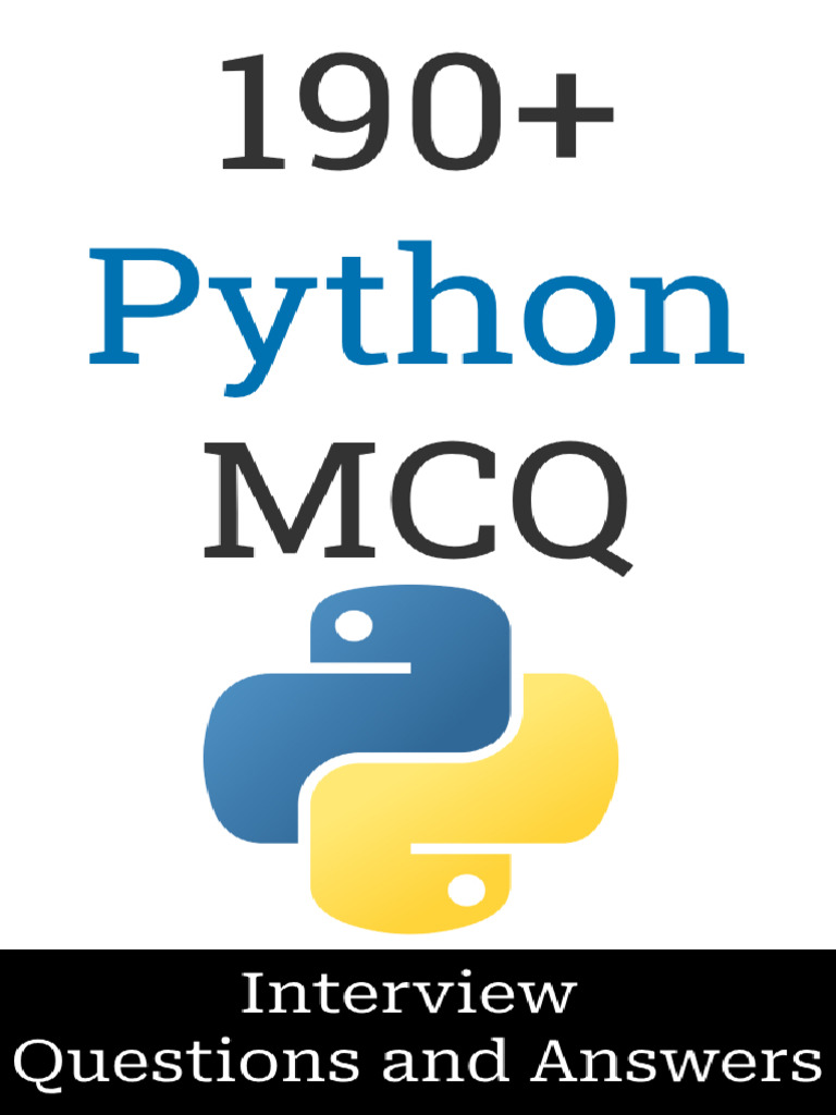 190+ Python Interview Questions and Answers | PDF | Class (Computer ...