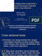 FITRI ANGGRAINI Penelitian Cross Sectional Study