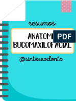 Anatomia bucomaxilofacial - @sinteseodonto 