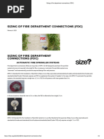 Fire Department Connection Standards | PDF | Fire Sprinkler System ...