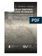 Venezuelan Territorial Rights On The Esequibo and The Nullity of The Arbitral