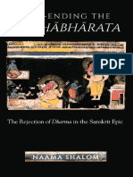 Re-Ending The Mahabharata The Rejection of Dharma in The Sanskrit Epic by Naama Shalom