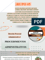 Derecho Procesal Administrativo Diapositivas