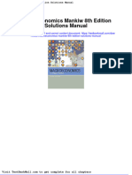 Full Download Macroeconomics Mankiw 8th Edition Solutions Manual PDF Full Chapter