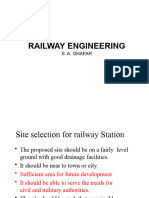 Lec#1 Site Selection For Railway Station