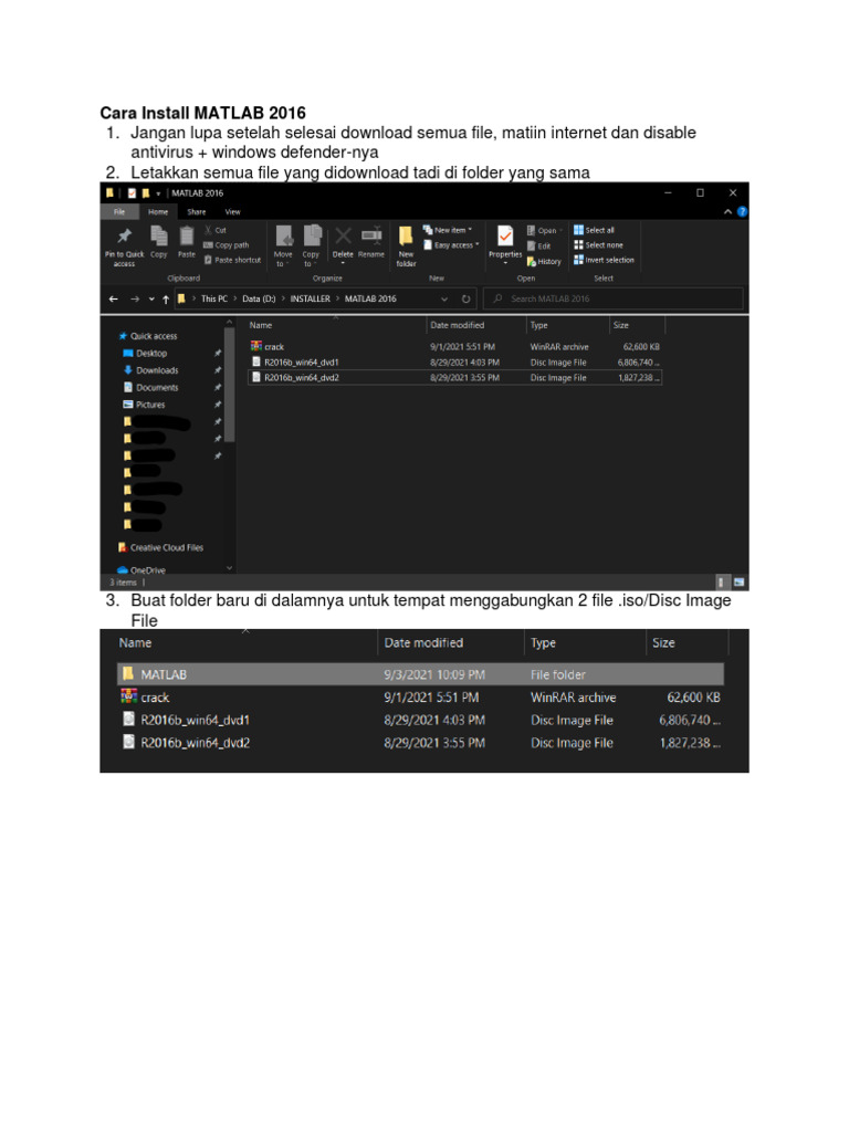 Panduan Instalasi MATLAB 2016 | PDF | Komputer