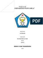 Makalah Hari Kesaktian Pancasila