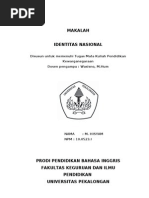 Makalah Identitas Nasional