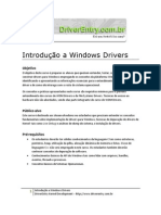 Introdução A Windows Drivers