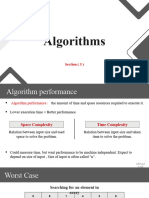 Algorithms Section 3