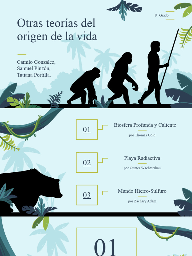 Otras Teorias Del Origen de La Vida | PDF | Ciencias fisicas | Ciencias ...