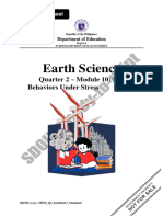 CORE EARTH SCIENCE11 Q2 Mod10 W3 Rocks Behavior Under Stress