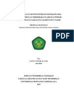 Pemanfaatan Sistem Inforasi Geografis (Sig) Untuk Pemetaan Persebaran Fasilitas Publik Di Kecamatan Sadananya Kabupaten Ciamis