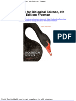 Full Download Test Bank For Biological Science 4th Edition Freeman PDF Full Chapter