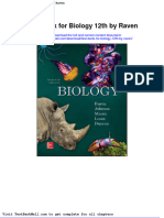 Full Download Test Bank For Biology 12th by Raven PDF Full Chapter