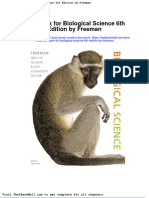 Full Download Test Bank For Biological Science 6th Edition by Freeman PDF Full Chapter
