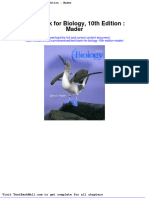 Full Download Test Bank For Biology 10th Edition Mader PDF Full Chapter