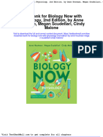 Full Download Test Bank For Biology Now With Physiology 2nd Edition by Anne Houtman Megan Scudellari Cindy Malone PDF Full Chapter