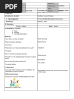 LESSON PLAN - Kinds of Weather