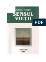 Alfred Adler Sensul Vietii PDF