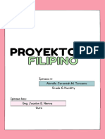 Project - Filipino (Abrielle)